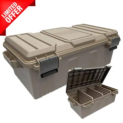 MTM Ammo Crate With Divided Storage Utility Box Stackable Large Ammunition Case • $27.99