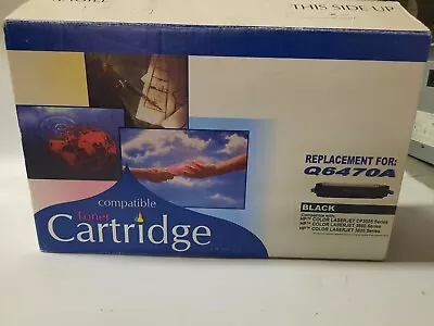 Compatible HP Q6470A Cyan Toner Cartridge Factory New LaserJet 3600/3800 • $19.99