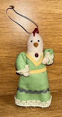 Heart Felts Midwest Of Cannon Falls Bird Chicken Christmas Easter Ornament • $21.99
