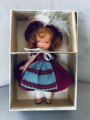 Vtg Nancy Ann Storybook Doll NASB Elsie Marley Grown So Fine 1940’s Booklet #131 • $62