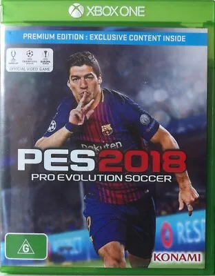 PES Pro Evolution Soccer 2018 Xbox One • $24.95