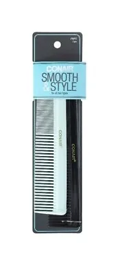 2 PCS Conair Classic Combs For All Hair Types For Men And Women **COLORS VARY** • $7.34