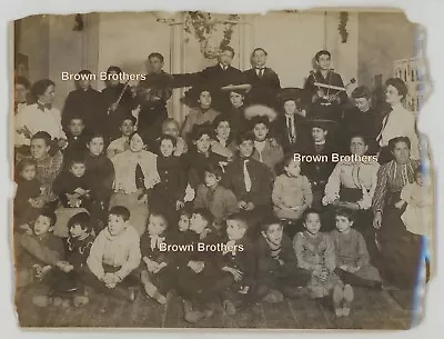 Vintage 1910s NYC Brooklyn School For Boys Music Class & Teachers Photos #2 (2) • $19.97