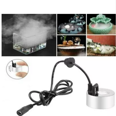 Ultrasonic Mist Maker Fogger Mister Fogger Fountain Pond Air Humidifier Atomizer • $8.81