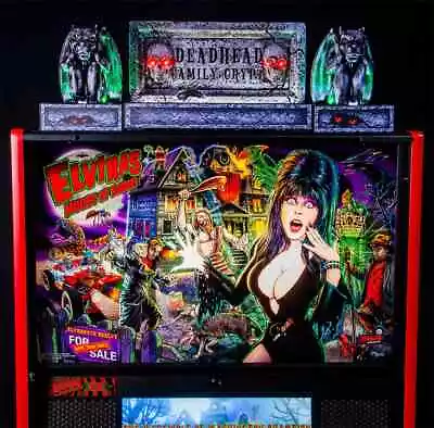 Elvira Official Topper   Pinball Machine • $999