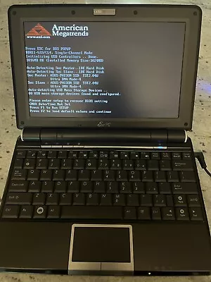 ASUS Eee PC 1000 10.1in. Linux Notebook/Laptop • $80