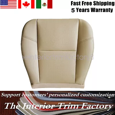 NEW For 2009-2014 GMC Yukon Sierra Passenger Bottom Perforated Seat Cover Tan • $27.69