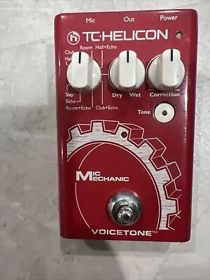 TC Helicon Mic Mechanic Vocal Effects Pedal - In Box + Power Supply • $102.50