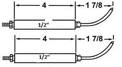 Wayne Oil Burner Electrode Set Replaces 13286 For EH EHA EHASR HSR MSR • $21.99