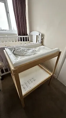 Ikea Baby Sniglar White Changing Table Unit • £13