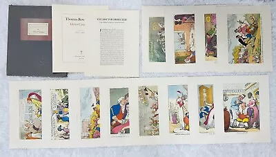 £159.58 • Buy Thomas Rowlandson 12 Medical Caricature Lithograph #2207 Medicina Rara Ltd 1971