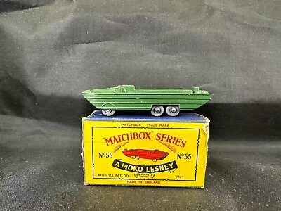 Matchbox Moko Lesney 55a D.u.k.w. Amphibian - Nmib • $15.50