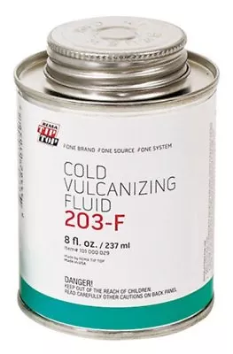 One 8 Oz Can Rema 203-F Cold Vulcanizing Fluid Glue For Tube Patch Repair  • $24.98