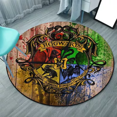 Harry Potter Round Area Rugs Fluffy Rugs Floor Mat Bedroom Anti-skid Carpet New • $22.99