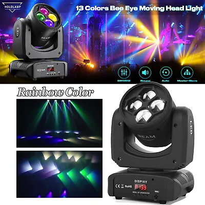 £89.99 • Buy 150W Beam LED Moving Head Stage Lighting DMX512 Strobe Party DJ Show Disco Light