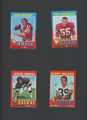 1971 Topps Football - You Pick **** Free Shipping **** • $34.95