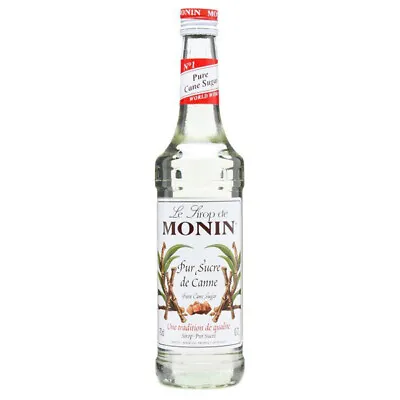 Monin Pure Sugar Cane Syrup 70cl Bottle - Cocktail Syrup Pure Sugar Syrup • £5.60