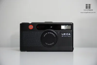 Leica Minilux Film Camera – Black With Summarit 40mm F2.4 Lens / (Pre-owned) • $1700