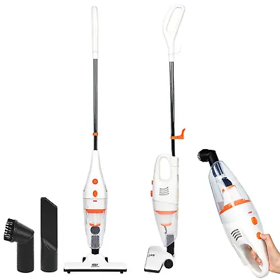 3-in-1 Stick Vacuum Cleaner Upright Handheld Bagless Hoover Lightweight Vac 600W • £21.74