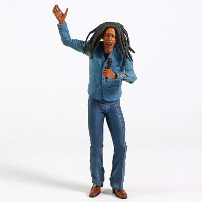 Bob Marley Figure Action Doll Bob Marley Bobblehead Model Toy Collectible Gift • $14.99