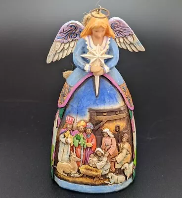 $19.99 • Buy Jim Shore Nativity Angel A Star Shall Guide Us Ornament 4005767 Christmas 2006