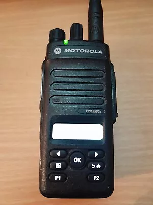 Motorola MOTOTRBO XPR3500e UHF AAH02RDH9VA1AN Two Way Radio  • $219