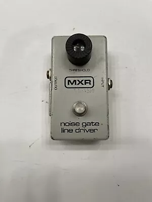 MXR Noise Gate Line Driver Rare Vintage 1980 Block Logo Guitar Effect Pedal • $99