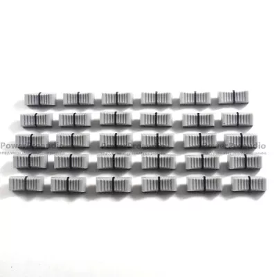 24pcs/lot LightGray Slide Fader Knob Cap For YAMAHA MG166CX-USB MG206C Hole 4MM  • $13.61