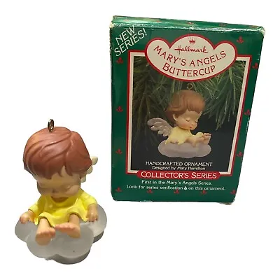 1988 Hallmark Keepsake Ornament Mary's Angels Buttercup 1st In Series #1 First • $34.99