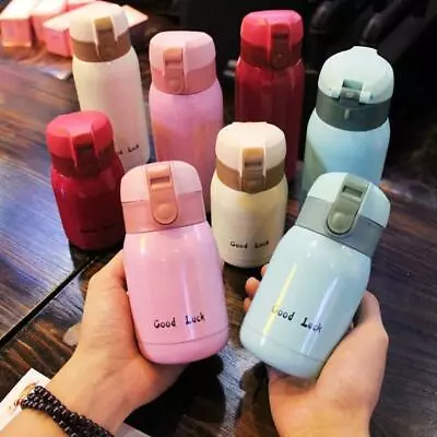 $16.18 • Buy Mini Travel Coffee Tea Mug Stainless Steel Thermos Tumbler Cup Flask AU