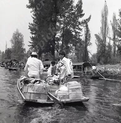 A18 Original Negative 1974 Mexico Canal Boat Ride 950a • $9.25