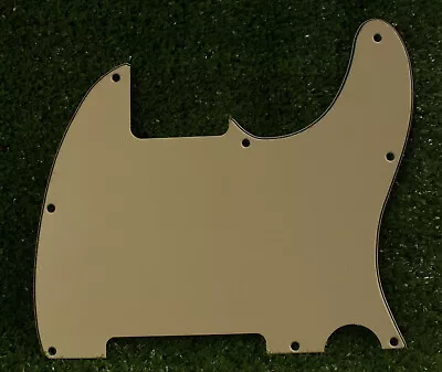 Telecaster Esquire Pickguard For Std USA Fender Tele - Vintage Cream • $28.77