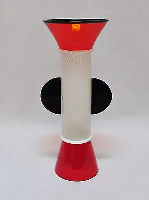 SERGIO ASTI/VISTOSI Large (18 ) Glass Sculpture --  Sixties  Collection Sottsass • $8300