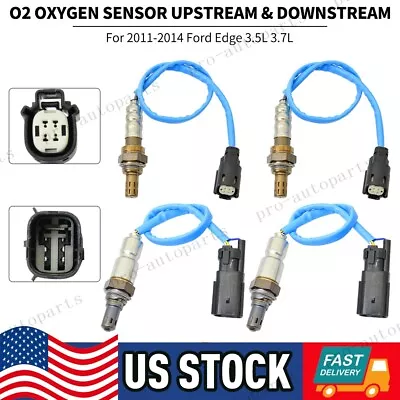 4PCS O2 Oxygen Sensor 234-5038 234-4490 Up+Downstream For Ford Lincoln Mazda 3.7 • $70.99