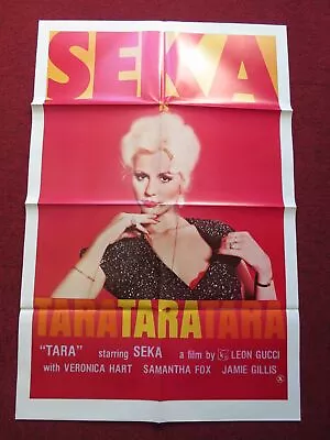 Tara Tara Tara Folded Us One Sheet Poster Seka Veronica Hart 1980 • $34.60