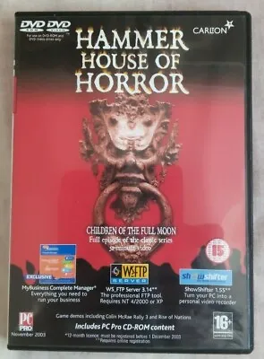 Promo Hammer House Of Horror DVD • £10