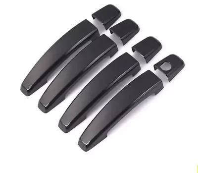 Gloss Black Door Handle Cover Guards For VF Holden Commodore - SS SV6 Evoke SSV • $69.90