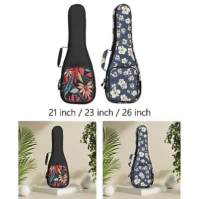 $34.60 • Buy Travel Ukelele Carry Case Durable Handbag With Storage Pouch Professional Gig