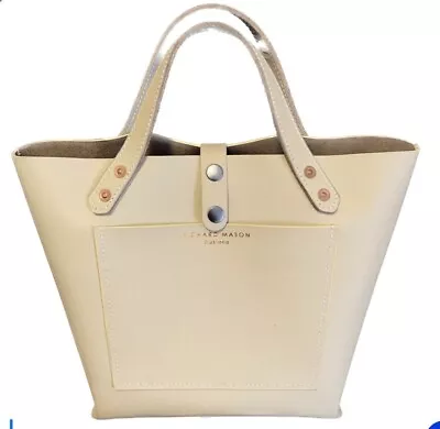 Richard Mason - Handmade Mini Tote Bag Made With 100% Luxury Saffiano Leather • $189.99