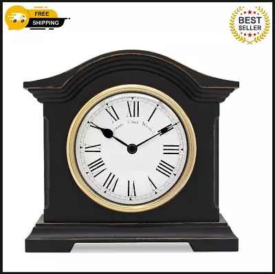 Acctim 33283 Falkenburg Mantel Clock Black • £21.80