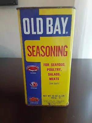 Vintage Old Bay Can • $5