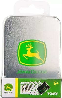 John Deere Licensed Playing Cards With Collectible Tin Case • $8.95