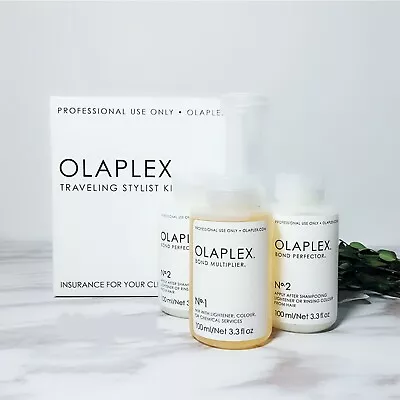 OLAPLEX KIT NO.1 & NO 2   Bond Perfector 100% AUTHENTIC Original 3 X 100ml  • $268