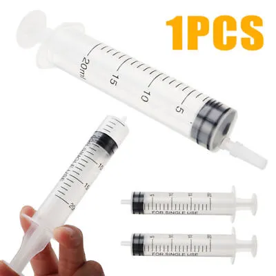 10-100ML Large Big Plastic Hydroponics Nutrient Disposable Measuring Syringe • $2.26