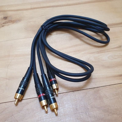 £44 • Buy Linn Analogue Interconnects - One Pair Phono To Phono (RCA)  - 1.2m Length
