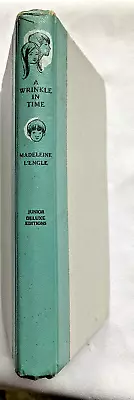 A Wrinkle In Time Hb No Dj 1962 Junior Deluxe Edition Newberry Medal Winner • $18