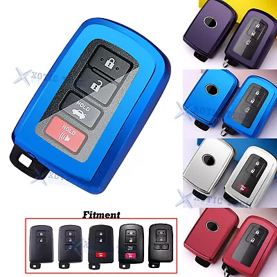 4 Colors Remote Key Fob Cover For Toyota Camry Corolla Highlander 2/3/4 Button • $15.99