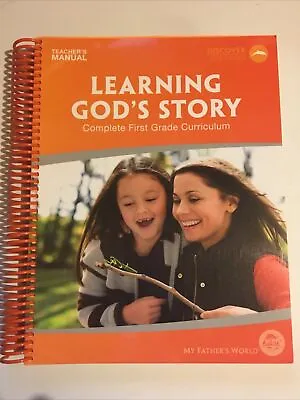 MFW Learning God's Story Teacher's Manual My Father's World 1st First Grade TE • $25.99