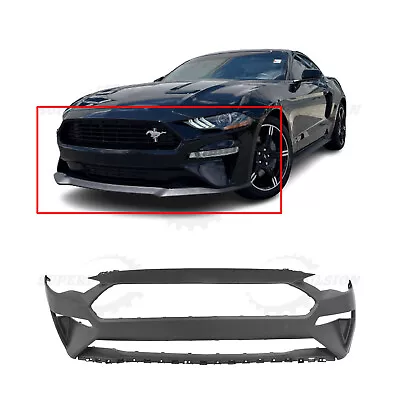 For 2018 2019 Ford Mustang Front Bumper Cover • $265.99
