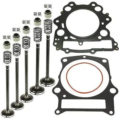 Cylinder Intake Exhaust Valve Kit For Yamaha Rhino 660 YXR660Fa 4X4 2004-2007 • $52.25